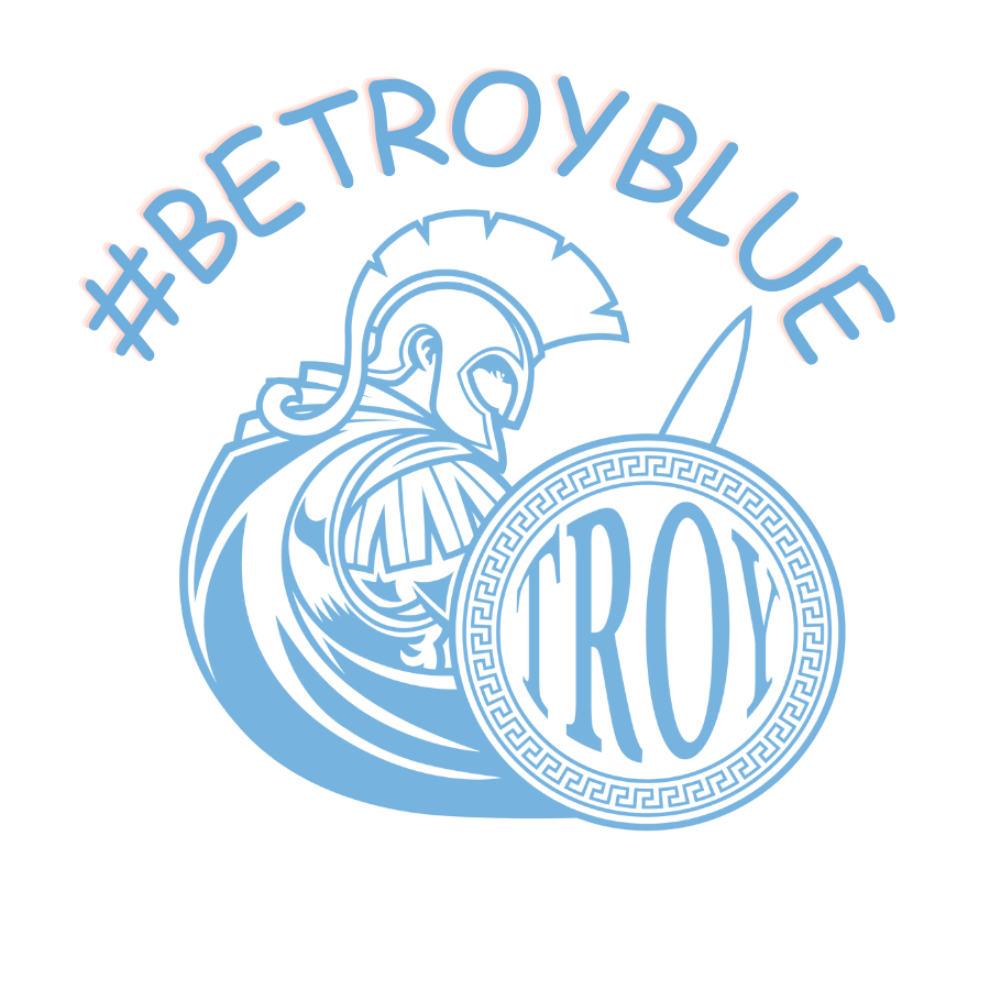  #BeTroyBlue